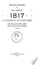 1817 a conspiracao de Gomes Freire