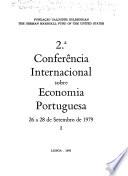 2.a Conferência Internacional sobre Economia Portuguesa, 26 a 28 de setembro de 1979