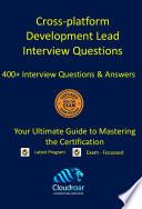 400+ Cross-Platform Development LeadInterview Questions And Answers Guide (expert Edition) – Complete Study & Preparation Ebook