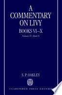 A Commentary on Livy, Books VI-X