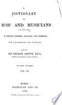 A Dictionary of Music and Musicians