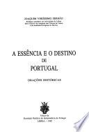 A essência e o destino de Portugal