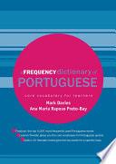 A Frequency Dictionary of Portuguese