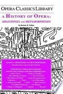 A History of Opera