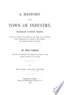 A History of the Town of Industry