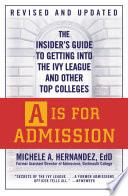 A Is for Admission