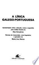 A lírica galego-portuguesa