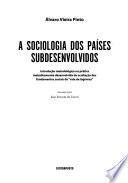 A sociologia dos países subdesenvolvidos