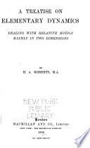 A Treatise on Chemistry Dynamics ...