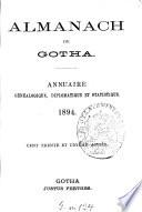 Almanach de Gotha