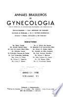 Annaes brasileiros de gynecologia