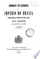 Annaes do Senado do Imperio do Brasil