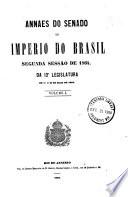 Annaes do Senado do Imperio do Brasil