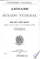 Annaes do Senado Federal