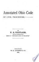 Annotated Ohio Code of Civil Procedure