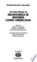 Antologia bilíngüe de dramaturgia de mulheres latino-americanas