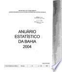 Anuário estatístico da Bahia