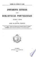 Apontamentos históricos sobre bibliotecas portuguesas