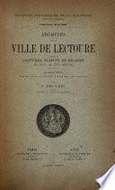 Archives historiques de la Gascogne