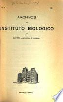 Archivos do Instituto Biologico de Defesa Agricola e Animal