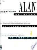 Archivos latinoamericanos de nutrición