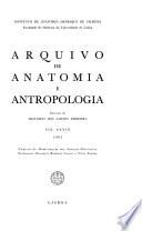 Arquivo de anatomia e antropologia