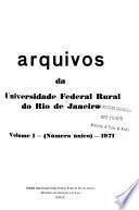 Arquivos da Universidade Federal Rural do Rio de Janeiro