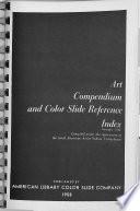 Art Compendium and Color Slide Reference Index