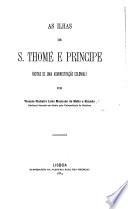 As ilhas de S. Thomé e Principe