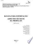 Banana para exportação