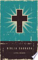 Bíblia Retrô Turquesa, NVI, Capa Dura, Letra Grande, Leitura Perfeita