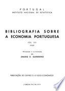 Bibliografia sobre a Economia Portuguesa