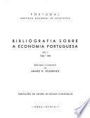 Bibliografia sobre a economia portuguesa