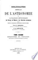 Bibliographie générale de l'astronomie