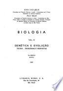 Biologia: Genetica e evolucão: teoria, problemas e repostas. 7. ed., rev. 1967
