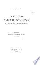 Boccaccio and the Decameron in Castilian and Catalan Literature