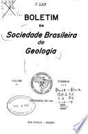 Boletim da Sociedade Brasileira de Geologia