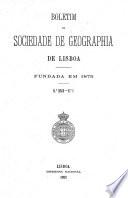 Boletim da Sociedade de Geográfia de Lisboa