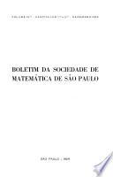 Boletim da Sociedade de Matemática de São Paulo