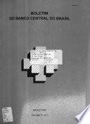 Boletim do Banco Central do Brasil