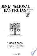 Boletim - Junta Nacional das Frutas
