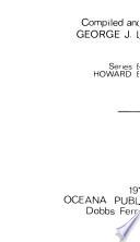 Boston: a Chronological & Documentary History, 1602-1970