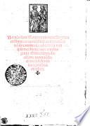 Breuiarium Romanum nouissime exactissima cura eme[n]datu[m] ac ipressuz no[n] sine numeris ad omnia [et] in ipsomet breuiario: [et] in singulis Biblie libris facillime inuenie[n]daq[ue] iucu[n]dissimis imaginibus excultuz