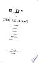 Bulletin de la Société archéologique du Finistère