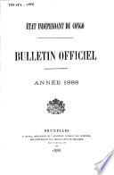 Bulletin officiel de l'Etat indépendant du Congo