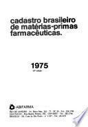 Cadastro brasileiro de matérias-primas farmacêuticas