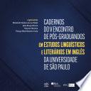 Cadernos do V Encontro de Pós-Graduandos em Estudos Linguísticos e Literários em Inglês da Universidade de São Paulo