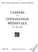 Cahiers de civilisation médiévale