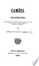 Camões. Estudo historico-poetico liberrimamente fundado sobre um drama francez dos senhores Victor Perrot e Armand Du Mesnil
