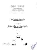 Caracterização e tendências da rede urbana do Brasil: Estudos básicos para a caracterização da rede urbana